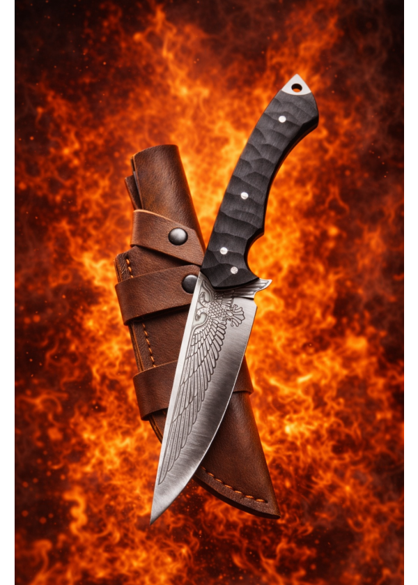 Tuğrul Model Kılıflı Paslanmaz Bıçak