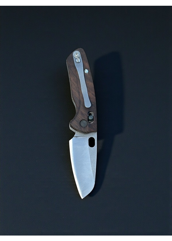 Mini model buton kilitli klipsli paslanmaz çakı